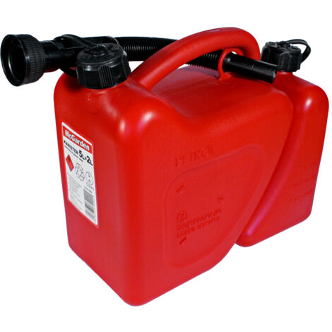 KUNSTSTOFFKANISTER FÜR BENZIN UND KETTENÖL 5L+2L - U-930-0004