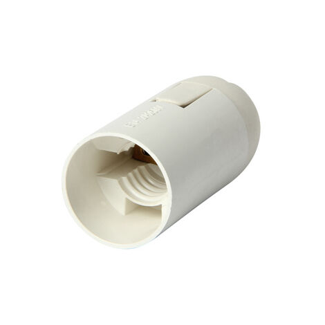 KUNSTSTOFFLAMPE E14 WEISS