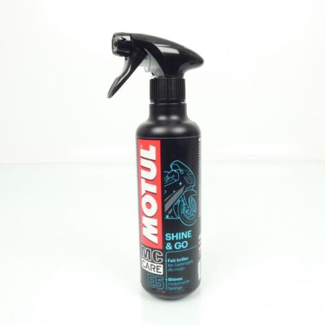 kunststoffpflege spray verkleidung motul e5 shine & go 400ml für