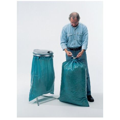 Kunststoffsack 120l LD-PE blau 45 µm B700xL1050mm 250St./Karton