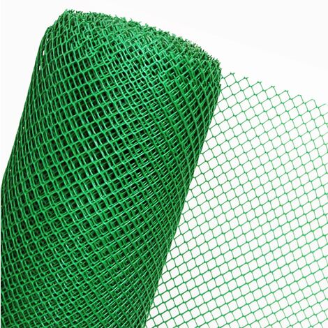 KUNSTSTOFFZAUN 0,6m Höhe Masche 20mm (Meterware) Gartenzaun