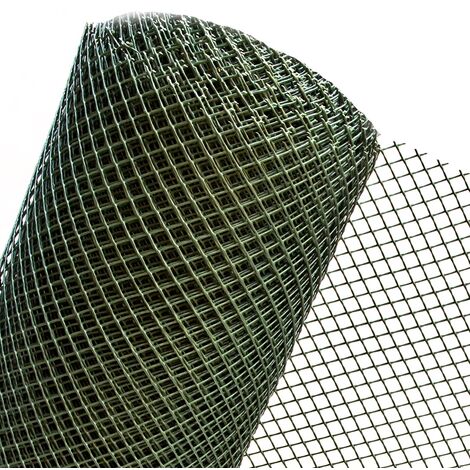KUNSTSTOFFZAUN 1m x 10m Maschenweite 15mm Gartenzaun