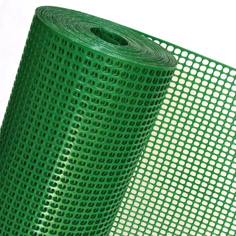 KUNSTSTOFFZAUN in 1m Höhe Masche 8mm (Meterware) Gartenzaun