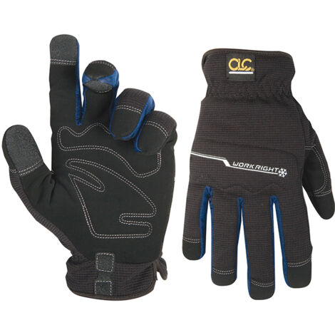 Kuny's L123L Workright Winter Flex Grip GlovesLined- Large KUNL123L