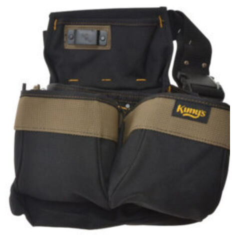 Kuny's PK1836 PK-1836 5 Pocket Framer's Nail/Tool Pouch With Belt KUNAP1836