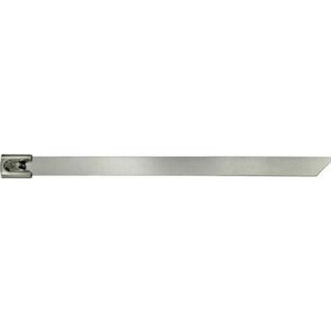 Kunzer 7EKB360  Kabelbinder 360 mm 7.90 mm Silber Hitzestabilisiert 10 St.