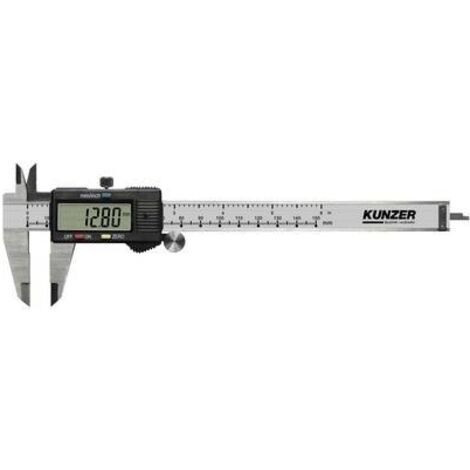 Kunzer 7EMS01 Calibro Digitale Preciso 150 mm