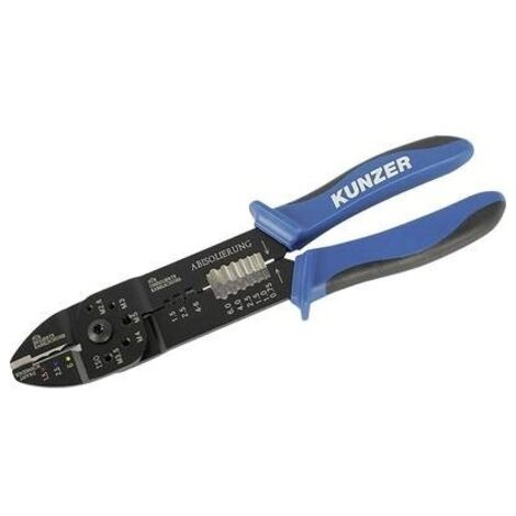 Kunzer 7KSZ01 pinza crimpatrice per elettricista robusta