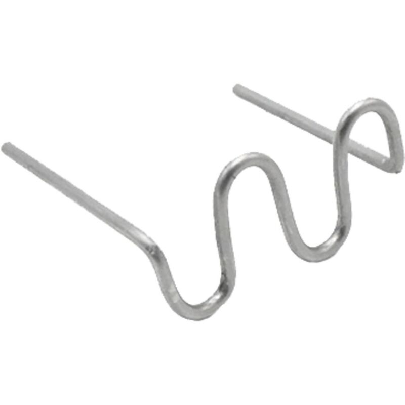 Kunzer - 800AKRR-S08 S-Klammern 0,8 mm Attaches (l x l x h) 14.5 x 0.8 x 15 mm