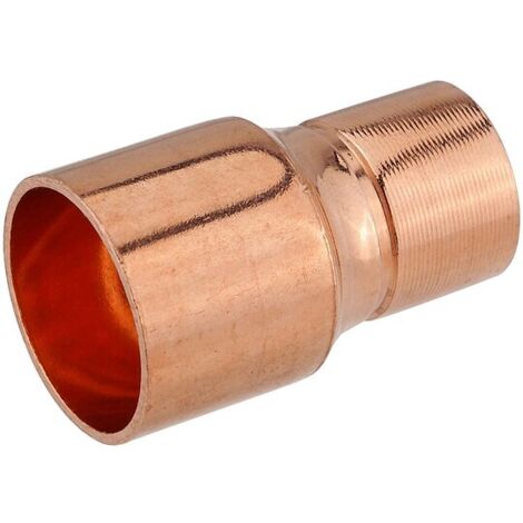 Kupfer-Löt-Reduziernippel - 28 x 22 mm - mit DVGW-Zulassung
