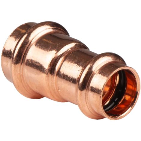 Kupfer Pressfitting Reduzierstück 22 x 18 mm V+M-Kontur DVGW
