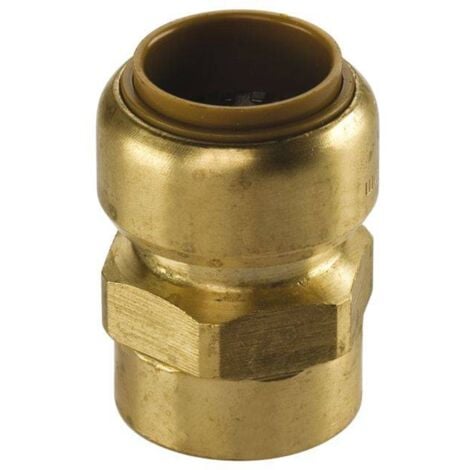Kupfer Steckfitting Tectite Übergang Innengewinde 18 mm - 1/2" DVGW