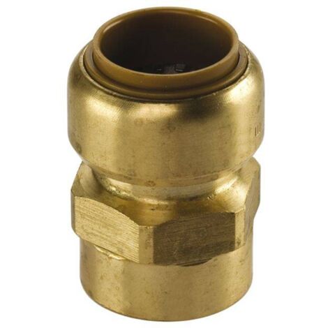 Kupfer Steckfitting Tectite Übergang Innengewinde 28 mm - 1" DVGW