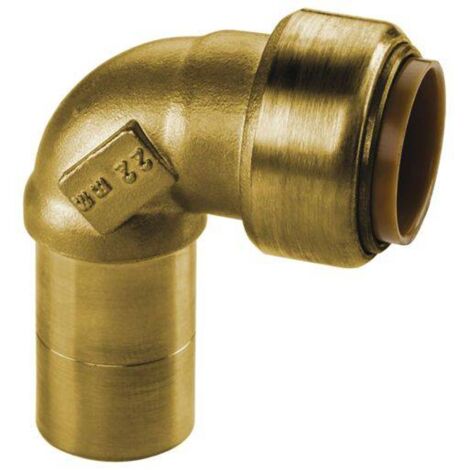 Kupfer Steckfitting Tectite Winkel 90° 28 mm innen/außen lösbar DVGW