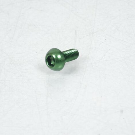 kuppelschraube btr 5mm m6 steigung 100 16mm annodisiert grün 3as