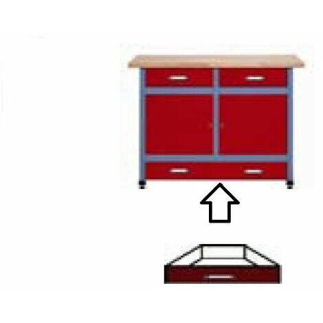 Kupper - Grand tiroir complémentaire 45,1x6,5x44,5cm pour établi hauteur spécial (SH95 / SH100)