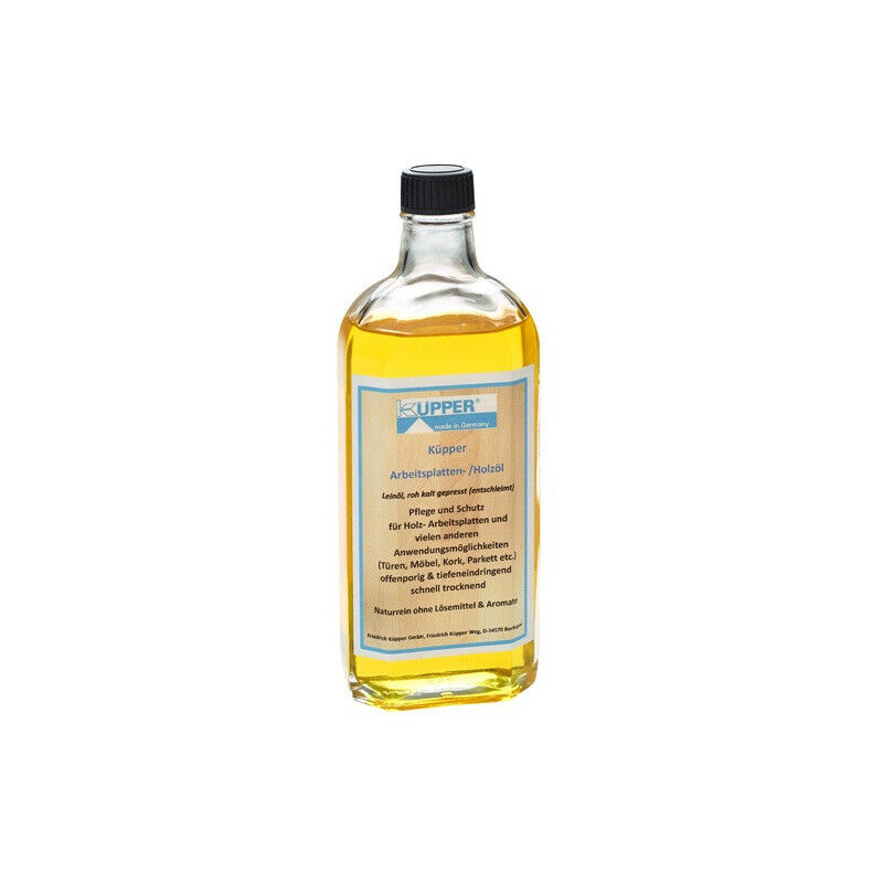 Huile de lin pour entretien plan de travail (250ml) - Kupper