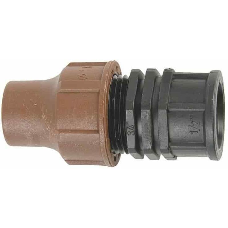 Rain Bird Bewässerung Kupplung, 16mm Schlauchverbinder, 3/4 Zoll Innengewinde, Boni-shop