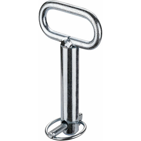 Kupplungsbolzen Anhängerbolzen mit Klappspint für Ackerschiene 52858 ⌀ 20 mm