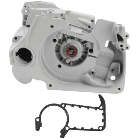 Kurbelgehäuse aus Metall für Husqvarna MS361 Kettensäge – Ersatzmotorteil mit Öldichtung