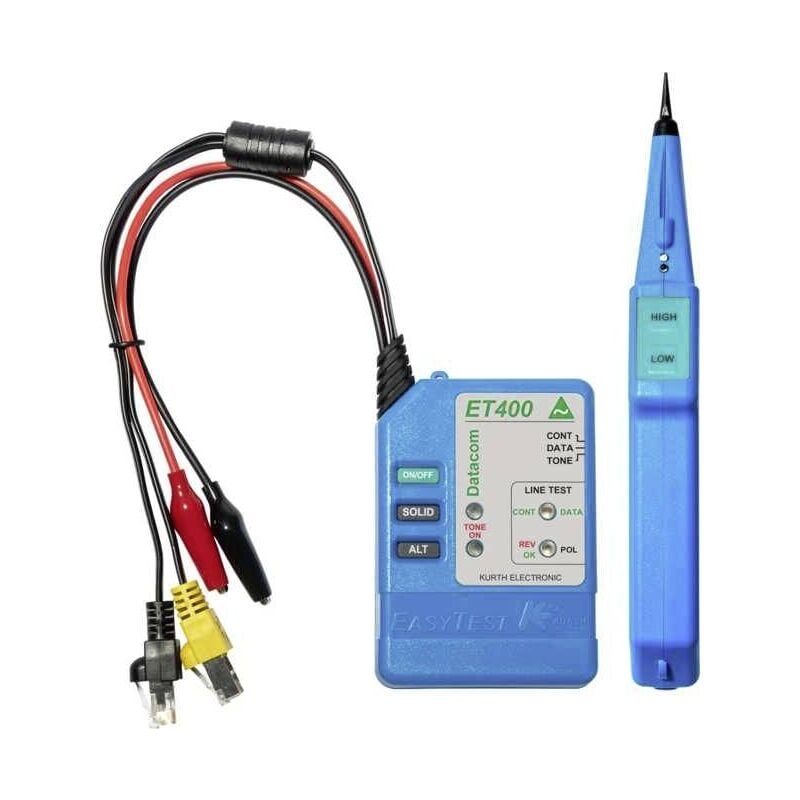 Kurth Electronic KE401 Détecteur de câbles Continuité, Identification, Suivi de câble, par interruption R065322