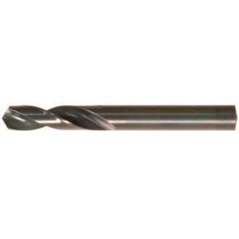 Kurzbohrer mit zylindrischem Schaft HSS DIN 1897N 118° dampfbehandelt FORUM 6,2 mm