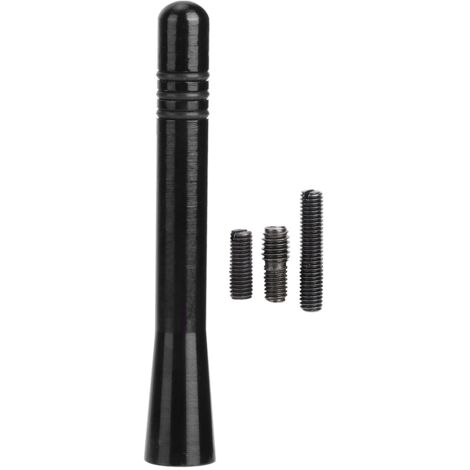 Kurze 4-Zoll-Metall-Radioantenne für Ford F-150 (2009–2020), FM-Signal optimiert, Komplettset