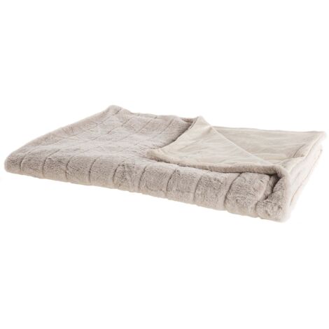 Candide Kuscheldecke Für Babys, 105x146 Cm, Beige Mit Teddy-Applikation – Superflauschig & Bei 30°C Waschbar
