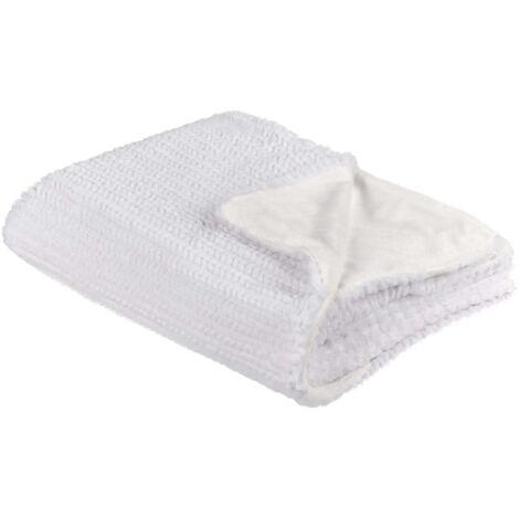 Kuscheldecke BJAS 150 x 200 cm Weiß