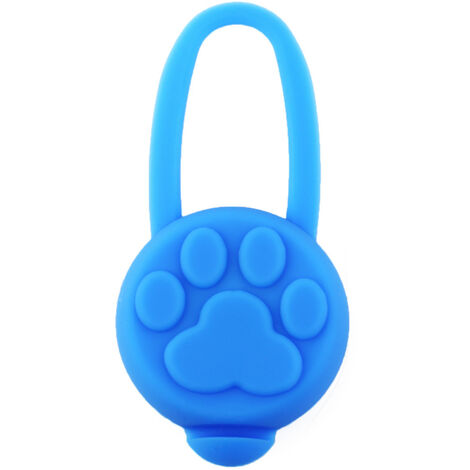 KW Multi Flash LED Licht für Hunde - blau