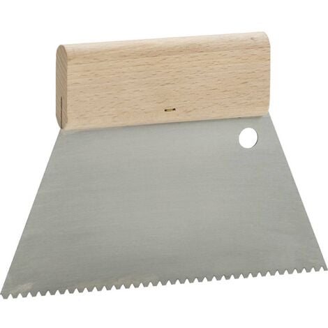 Spatola Per Pareti Stecca Per Stucco In Acciaio Impugnatura In Legno 20Cm  53275A - TrAdE Shop Traesio - Idee regalo