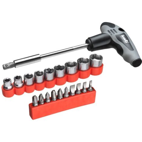 kwb  119390 Bit-Set 21teilig  inkl. Bithalter-Schraubendreher