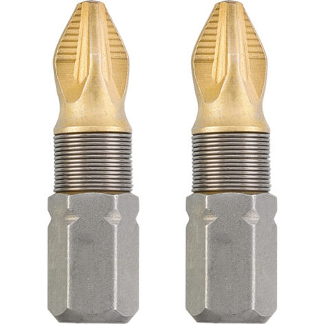 kwb  124101 Kreuzschlitz-Bit PZ 1 Stahl   2 St.