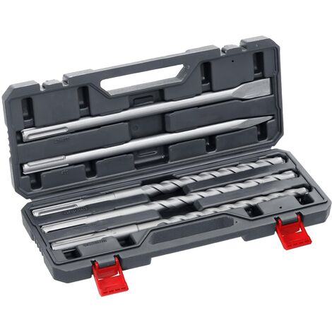 kwb 194000 40CR-Stahl Meißel-Set 5teilig 18 mm, 20 mm, 25 mm Gesamtlänge 400 mm SDS-Max 5 St.