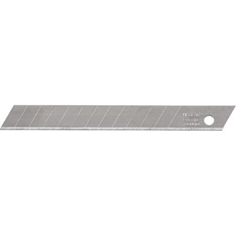 KWB 22911 Lame a scatto 9 mm per coltello da taglio 022911 (11 pezzi, estremamente affilati, in pratica confezione dispenser)