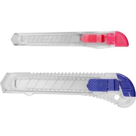 KWB 26890 HOBBY ABBRECHKLINGENMESSER-SET, 16-TLG. IN RUNDDOSE, 9 + 18MM 026890