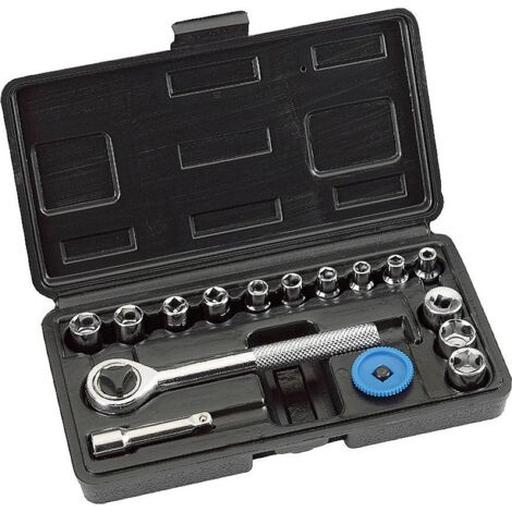 kwb 371990 Douille Propulseur 1/4" (6.3 mm) 15 pc(s) D258582