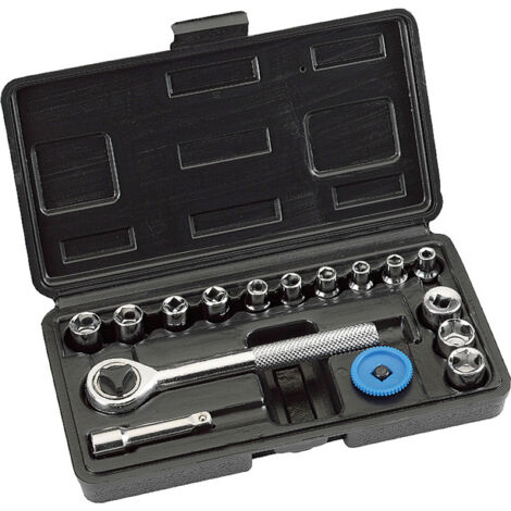 kwb  371990 Steckschlüsseleinsatz   Antrieb 1/4" (6.3 mm)  15 St.