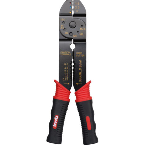 kwb  403100 Crimpzange   0.75 bis 6 mm²