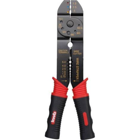 kwb 403100 Pinza crimpatrice 0.75 fino a 6 mm²