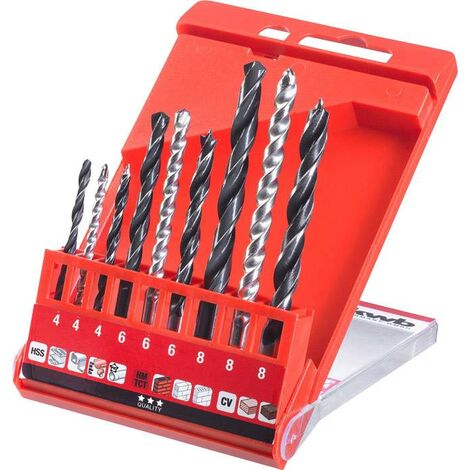 kwb 420400 9 pièces Jeu de forets pour le métal R940031