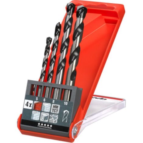 KWB 44800 - Set de 4 brocas para hormigón y piedra KWB