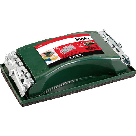 kwb 485121 Profi Handschleifer, mit Federklemmung     1 St.