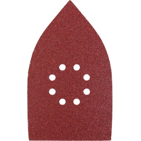 kwb 493404 Carta abrasiva a delta Dimensione dei grani 40 (L x L) 147 mm x 107 mm 5 pz.