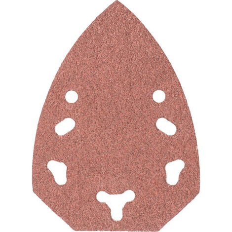kwb  493508 Deltaschleifpapier  Körnung (num) 80  (L x B) 140 mm x 100 mm 5 St.