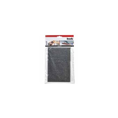 KWB 49819880 PACK DE 2 VELLONES 150 X 230 MM 800/GRIS