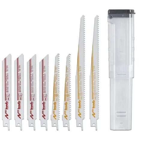 Lame Per Sega A Sciabola SabreCut 200mm - 3 Pezzi Per Legno | Lame 6-10 TPI