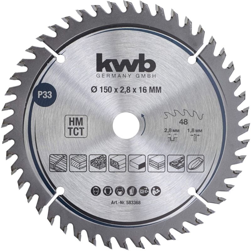 Tct sawbl.fine 150x16 48T