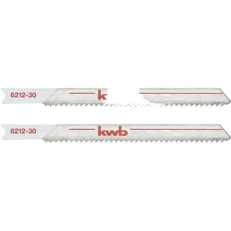 kwb 621230 Lames de scie sauteuse, travail du métal, bi-métal, 2 x moyen 2 pc(s) D228332