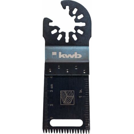 kwb 624720 Lama per seghetto alternativo Easy-Cut Longlife per legno, metallo e plastica, S20 a camma singola / albero a T, fissata con chiodi, grigia
